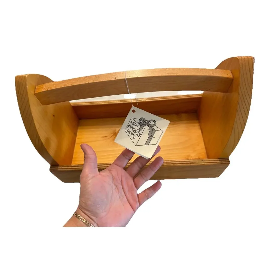 Handcrafted Wooden Tool Caddy